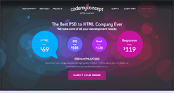 Desktop Screenshot of codemyconcept.com